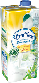 Landliebe haltbare Landmilch 3,8 %  Fett